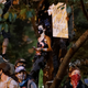 Protesters in Louisville, Kentucky on June 1, 2020.